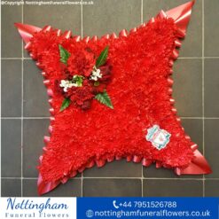 Coloured Funeral Cushion