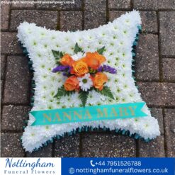 Green Funeral Cushion