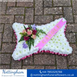 Pink Funeral Pillow
