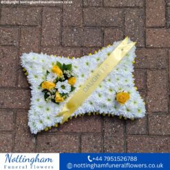 Yellow Funeral Pillow