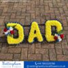 DAD Funeral Letter Tribute Coloured