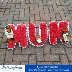 MUM Letter Tribute Coloured